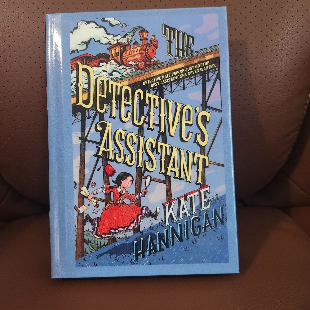 The Detective's Assistant Kate Hannigan HC Historical Mystery Middle Grade Book